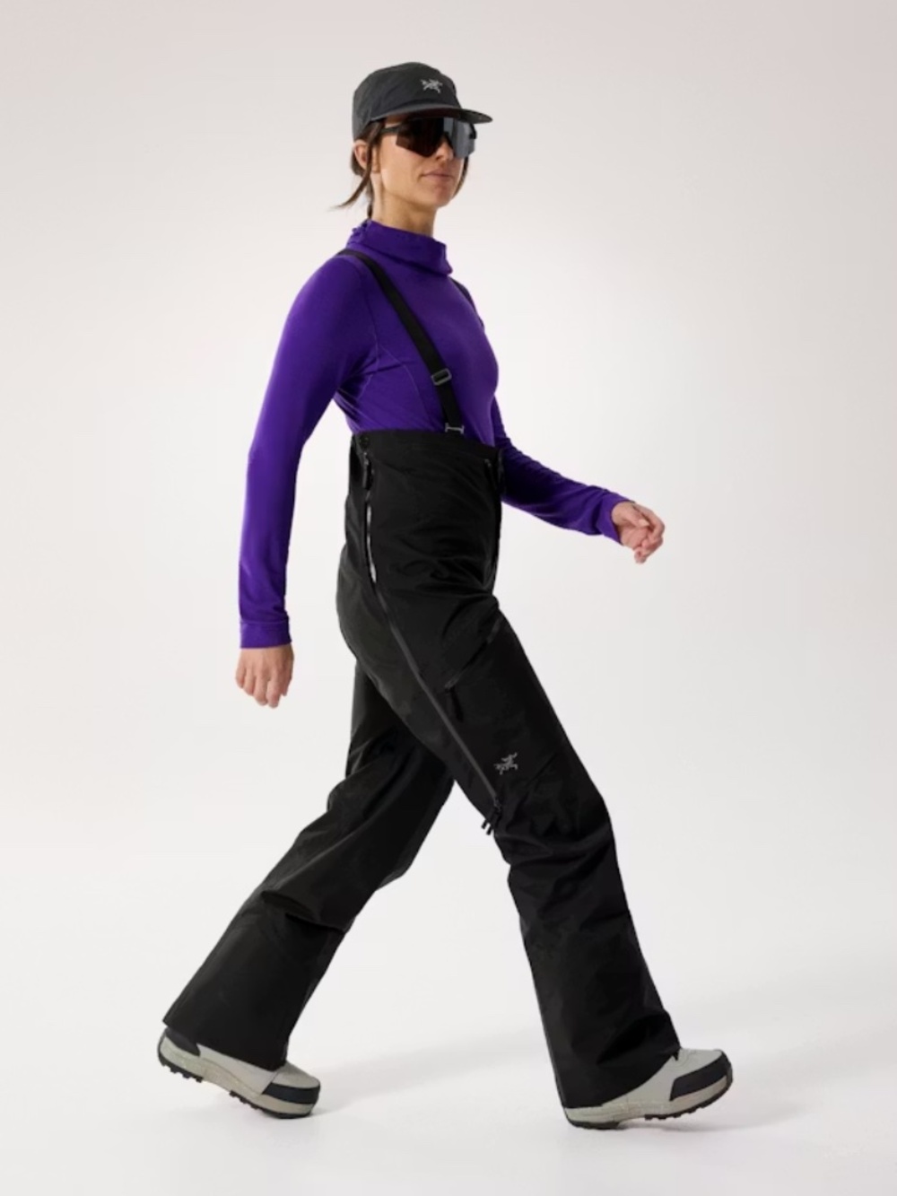 Arc'teryx Women's Black Rush Bib Size 6, NWT, 2025/2026 Current Season Fit